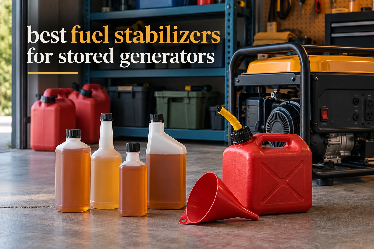 best fuel stabilizers for stored generators
