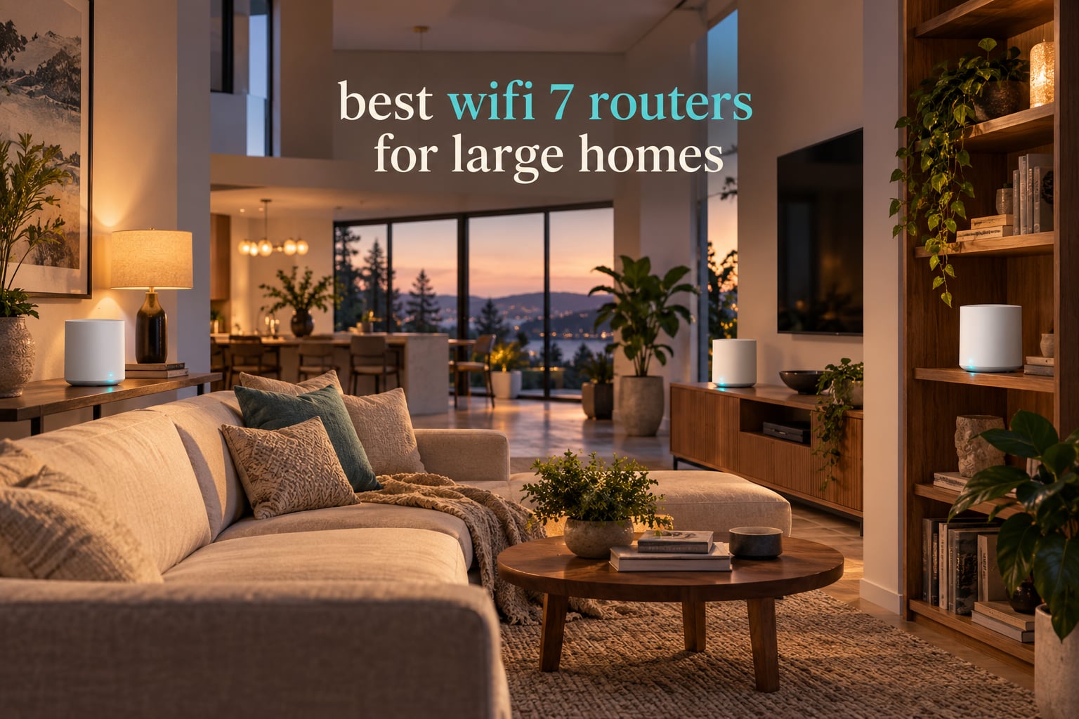 best wifi 7 routers for large homes