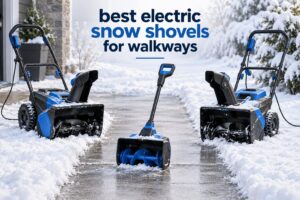 best electric snow shovels for walkways