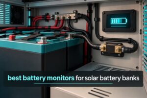 best battery monitors for solar battery banks