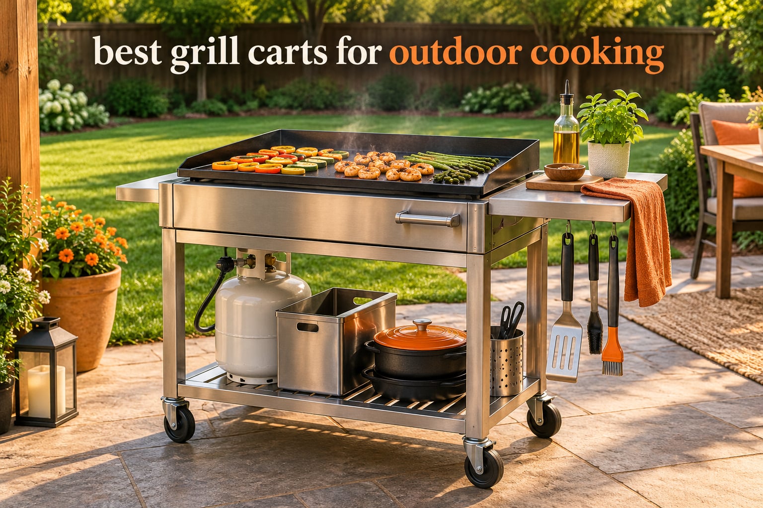 best grill carts for outdoor cooking